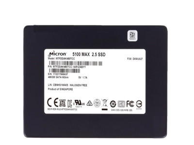 MTFDDAK480TCC-1AR1ZABYY - MICRON 480GB SATA 6Gb/s 2.5" SSD