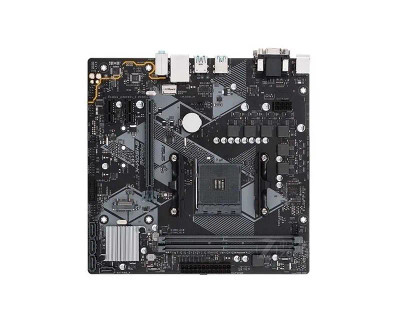 ASUS PRIME B450M-K AMD B450 Micro-ATX Motherboard for Ryzen DDR4 - Compatible with Socket AM4, 4x DIMM Slots