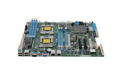 ASUS Socket PGA604 Intel E7520 + ICH5R Chipset SSI EEB System Board Motherboard for 2x Xeon Series DDR2 8x DIMM servers