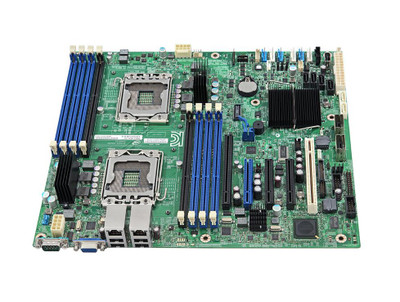 S2400SC2 - Intel Socket B2 LGA1356 C602 Chipset SSI CEB System Board Motherboard Supports E5-2400 v2 Series DDR3 8x