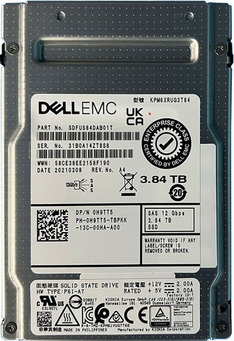 SDFUS84DAB01T - Dell 3.84TB SAS 12Gb/s 2.5" SSD