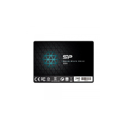Silicon Power Slim S55 240GB SSD 2.5 SATA 6Gb/s - Compatible with Servers Silicon Power Slim S55 240GB SSD 2.5 SATA 6Gb/s - Compatible with Servers