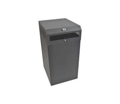 Tripp Lite 12U Freestanding Black Rack Cabinet SRWF12U38 - for server room organizati