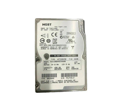 0B25095 - HGST 450GB 10000RPM SAS 6Gb/s 2.5" HDD