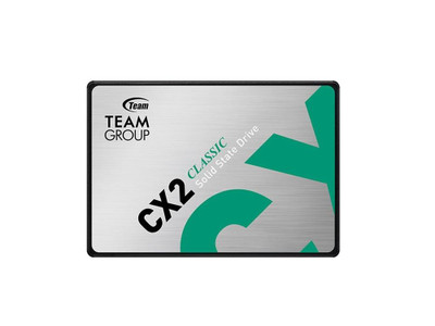 Team Group CX2 512GB Single-Level Cell SATA 6Gb/s 2.5-Inch SSD compatible with servers