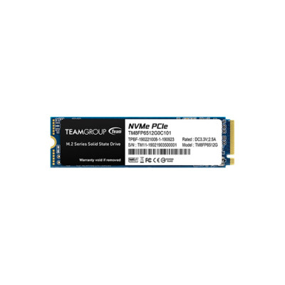 TM8FP6512G0C101 - Team Group 512GB NVMe M.2 2280 SSD