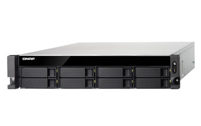QNAP TS-877XU-RP-2600-8G NAS Rack 2U Ethernet LAN Black 2600 - Ideal for server racks, high-speed data storage