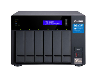 TVS-672XT-I3-8G - QNAP 6-Bay i3 8GB Tower NAS