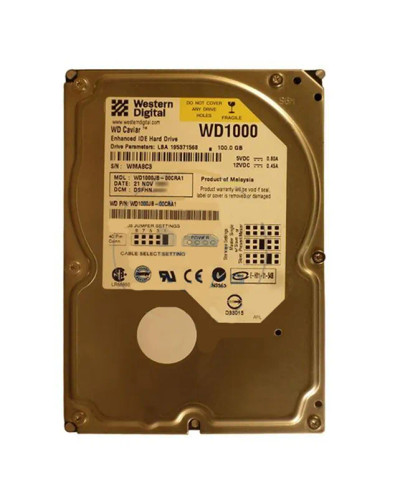 WD1000JB-00CRA1 - Western Digital 100GB 7200RPM EIDE 8MB 3.5" HDD