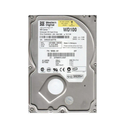 WD100BB-60BCB0 - Western Digital 10GB 7200RPM EIDE 2MB 3.5" HDD
