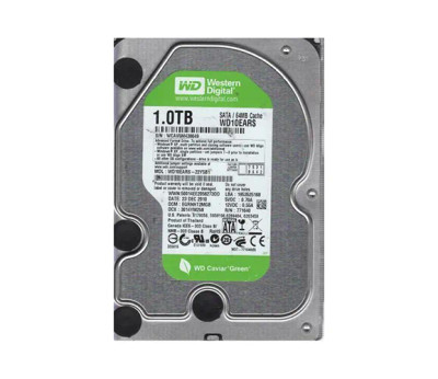 Western Digital Caviar Green 1TB SATA Hard Drive 3.5 5400RPM 64MB Cache - Compatible with Servers Western Digital Caviar Green 1TB SATA Hard Drive 3.5 5400RPM 64MB Cache - Compatible with Servers