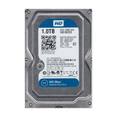 Western Digital Blue 1TB 7200RPM SATA 6Gb/s 64MB Cache Hard Drive for Desktop Computers