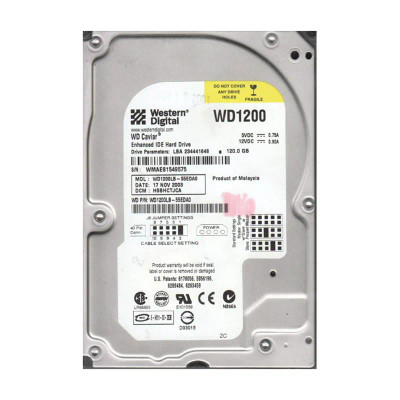 Western Digital Caviar 120GB EIDE Hard Drive for Desktop Computers