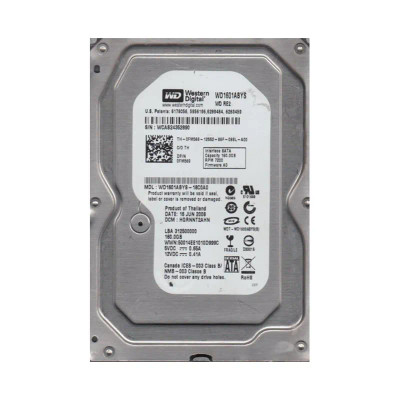 Western Digital RE2 160GB SATA Hard Drive 7200RPM 3.5-Inch - Compatible with Enterprise Servers