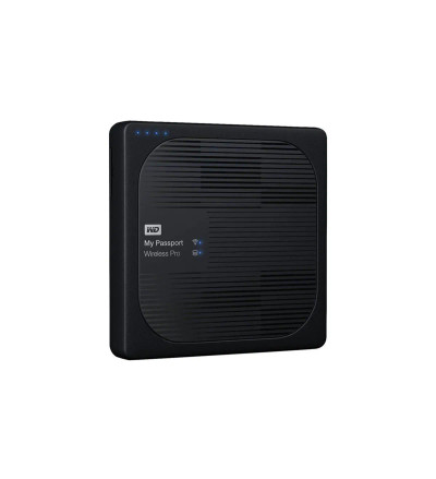 WDBP2P0020BBK-NESN - Western Digital My Passport Wireless Pro 2TB USB 3.0 802.11ac Wi-Fi External Hard