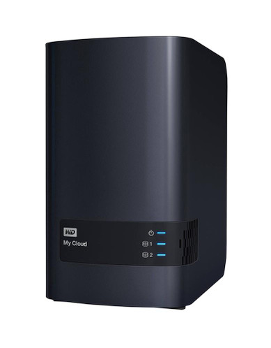 Western Digital My Cloud Surveillance 2-bays 4TB NAS Storage System with 2 x 2TB HDD, USB 3.0, Gigabit Ethernet, RAID
