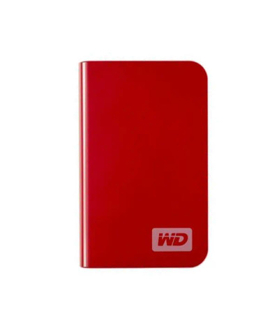 WDMER4000TN - Western Digital My Passport Essential 400GB 5400RPM USB 2.0 2.5-Inch External Hard Drive Red