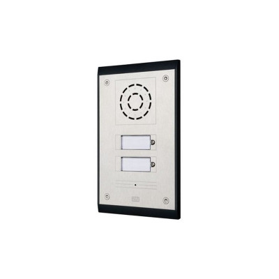 9153102 - 2N Black Silver 115 x 39 x 193mm Intercom