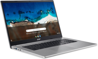 Acer Chromebook 317 CB317-1H Celeron N5100 Chrome OS - Sleek design, 17-inch screen, ideal for browsing and productivity