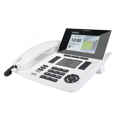 6101635 - AGFEO White Wired Handset IP Phone