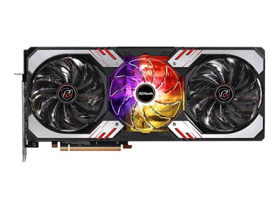 ASROCK Phantom Gaming RX6900XT PGD 16GO Radeon RX 6900 XT 16GB GDDR6 graphics card for gaming.