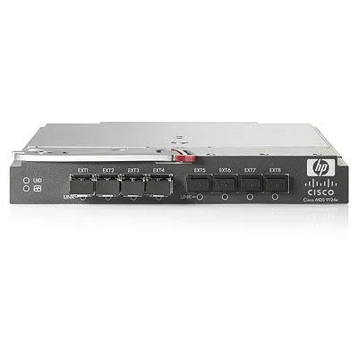 HP MDS 9124e 12-Ports 4Gbps Fibre Channel Fabric Switch with 2x SFP Ports, compatible with ProLiant DL360p Gen8 servers