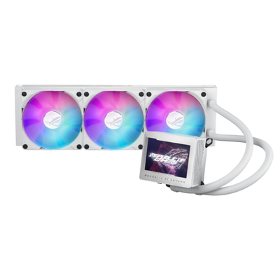 ASUS ROG Ryujin III 360 ARGB white water cooling system for AMD and Intel CPUs - compatible with various PC builds