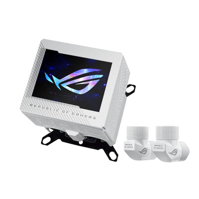 ASUS ROG RYUJIN III WB WHT liquid cooler for gaming PCs - compatible with ASUS motherboards