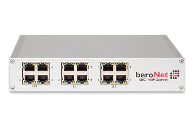 BNSBC-L-4BRI - beroNet 4-Port BRI 10/100 Ethernet Gateway