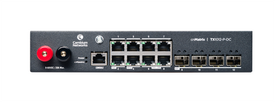 MXTX1012GXPA20 - Cambium Networks cnMatrix TX1012-P-DC Managed L2/L3 Switch