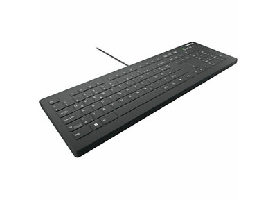 Cherry AK-C8112-US-B/DE Corded Keyboard