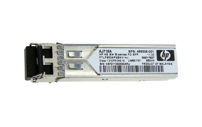 AJ715AB - HP 4Gb SFP 850nm Multi-Mode Fibre Channel Transceiver