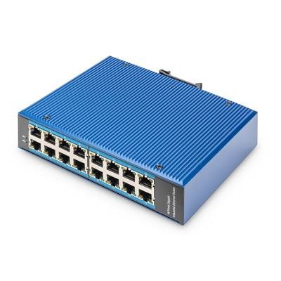 DN-651129 - DIGITUS 16-Port Gigabit Industrial Unmanaged Switch