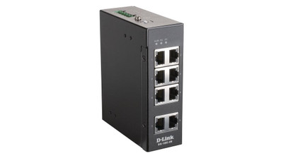 D-LINK 8-Port Unmanaged Layer2 Fast Ethernet Switch for Small Business Networks