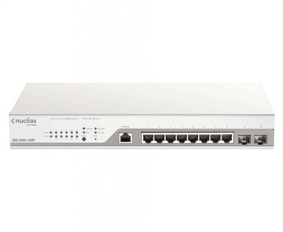 DBS-2000-10MP/E - D-Link DBS-2000-10MP Gigabit Managed Switch