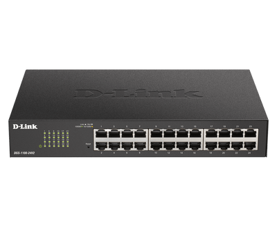 DGS-1100-24PV2/E - D-LINK 24-Port Gigabit PoE Network Switch