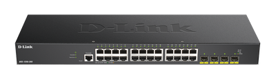 DGS-1250-28XMP/E - D-LINK 28-Port Gigabit PoE Network Switch
