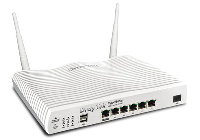 Draytek Vigor V2866L-DE-AT-CH 2866L Wi-Fi 5 Router