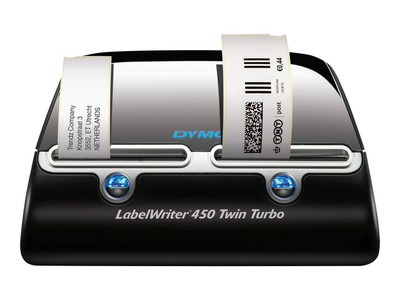 Dymo LabelWriter 450 Twin Turbo Label Printer - Efficient b/w label printer for office use