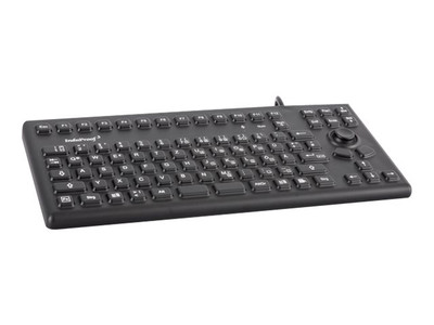 GETT TKG-086-MB-IP68-Black Mini USB Mechanical Switch Keyboard QWERTZ for industrial use