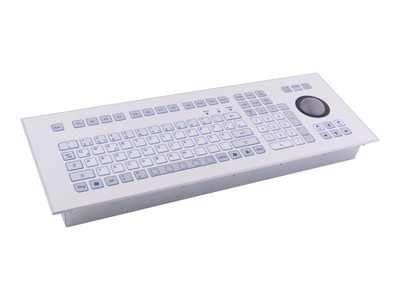 GETT Standard USB QWERTZ White Keyboard for SKU KS18371 - Product Category: Computer Accessories