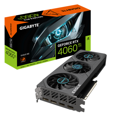 GV-N406TEAGLE-8GD - Gigabyte GeForce RTX 4060 Ti Eagle 8GB Graphics Card