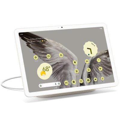 Google Pixel Tablet 256GB Porcelain, compatible with GA03912-EU, electronic device in white, tablet category
