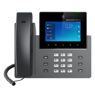 GXV3350 - Grandstream Black Wired Handset IP Phone