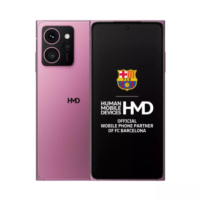 HMD Global Skyline Smartphone Neon Pink 8/256GB Android 14 - Compatible with Android 14, Neon Pink design, 256GB storage
