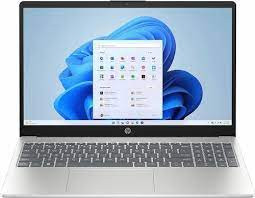 HP 15.6'' FHD IPS silver Core 5 120U 8GB/512GB SSD Win11 Notebook - ideal for work or entertainment
