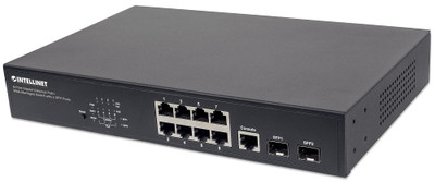 561167 - Intellinet 8-Port Gigabit Web-Managed PoE+ Switch