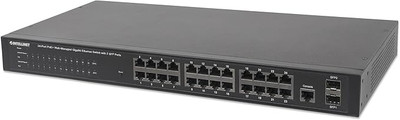560559 - Intellinet Web-Managed Gigabit PoE Switch