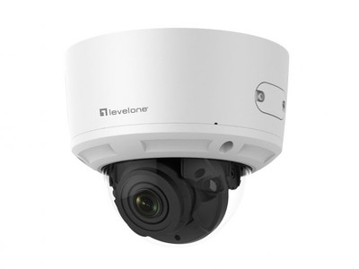 LevelOne IPCam FCS-3098 Z 8MP Dome Network Camera - H.265 IR, 13W Power - Outdoor Surveillance
