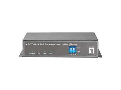 POT-0110 - LevelOne 400m 2-Wire PoE Extender Repeater